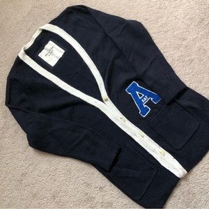 Abercrombie & Fitch Varsity Cardigan